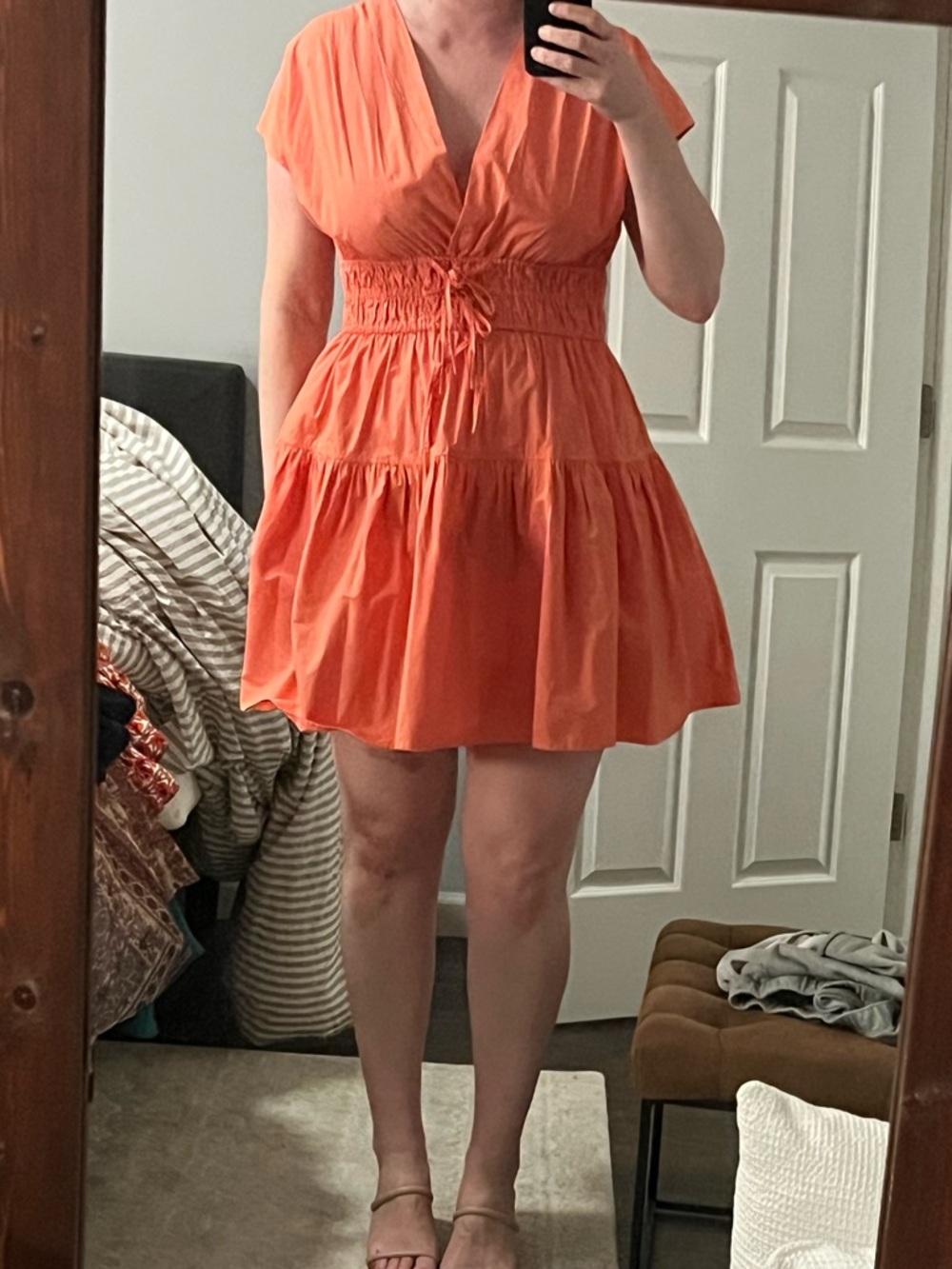 Derek Lam Coral Mini Dress - Picture 7 of 7